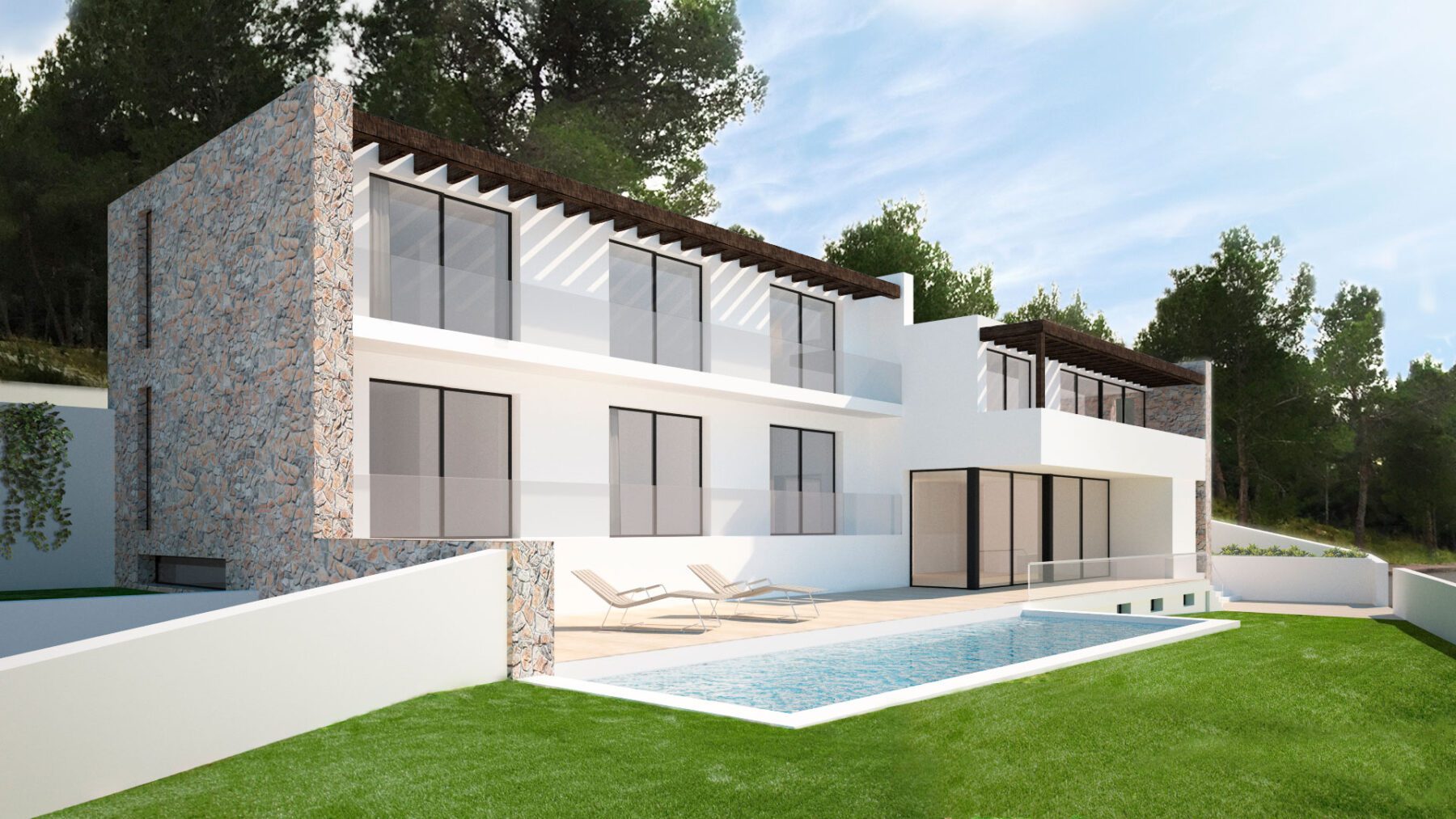 Villas Cap Martinet - Exterior